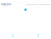 Tablet Screenshot of dentalverona.cl